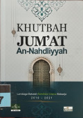 KHUTBAH JUMAT AN-NAHDLIYAH