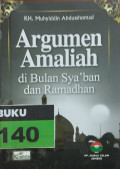ARGUMEN AMALIYAH